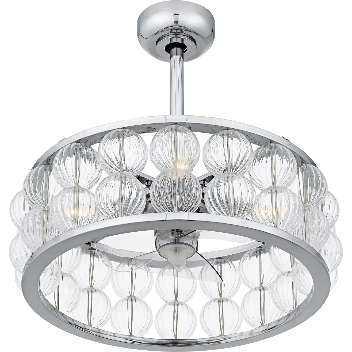 QUOIZEL, TERRAROCK FANDELIER, SEMI FLUSH MOUNT LIGHT