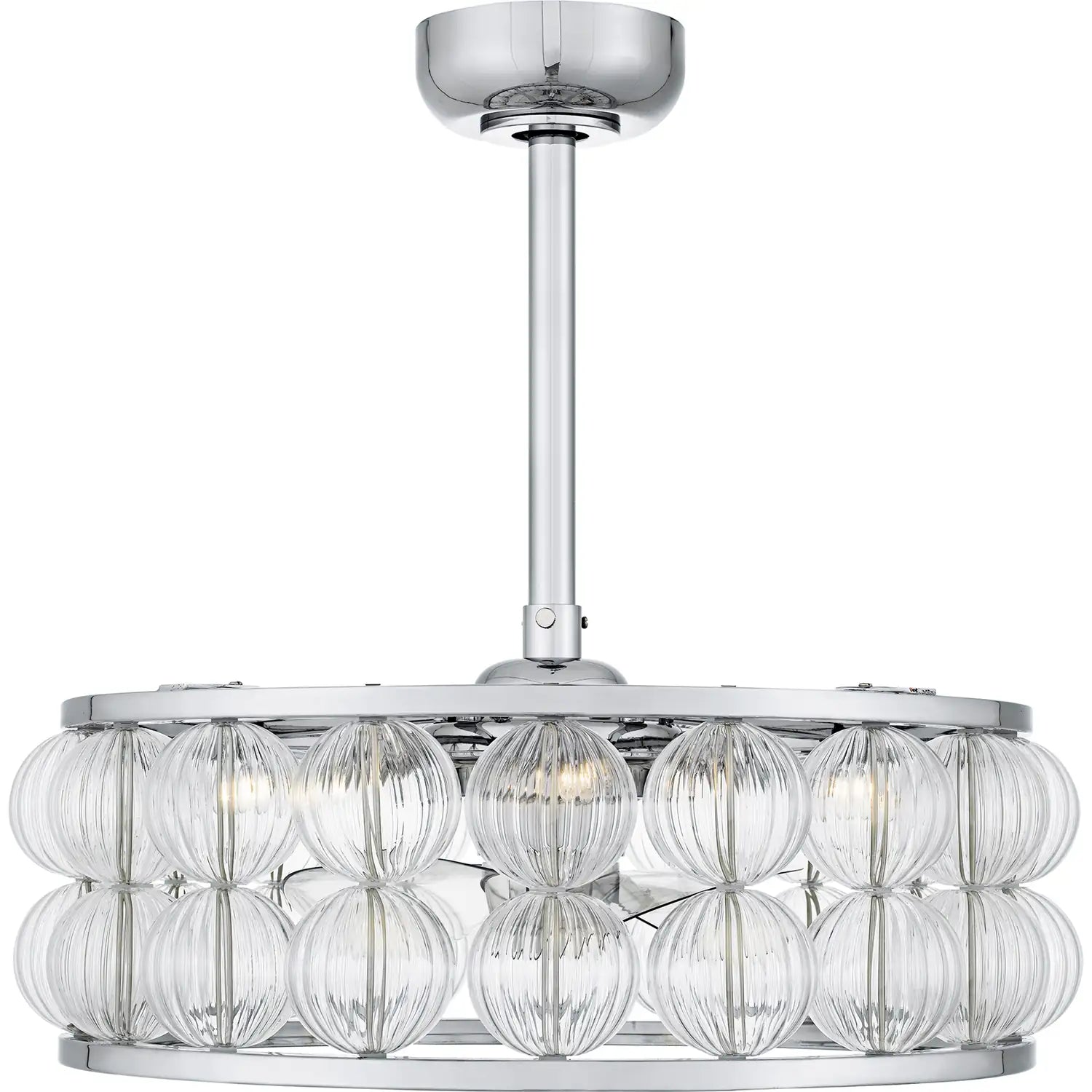 QUOIZEL, TERRAROCK FANDELIER, SEMI FLUSH MOUNT LIGHT