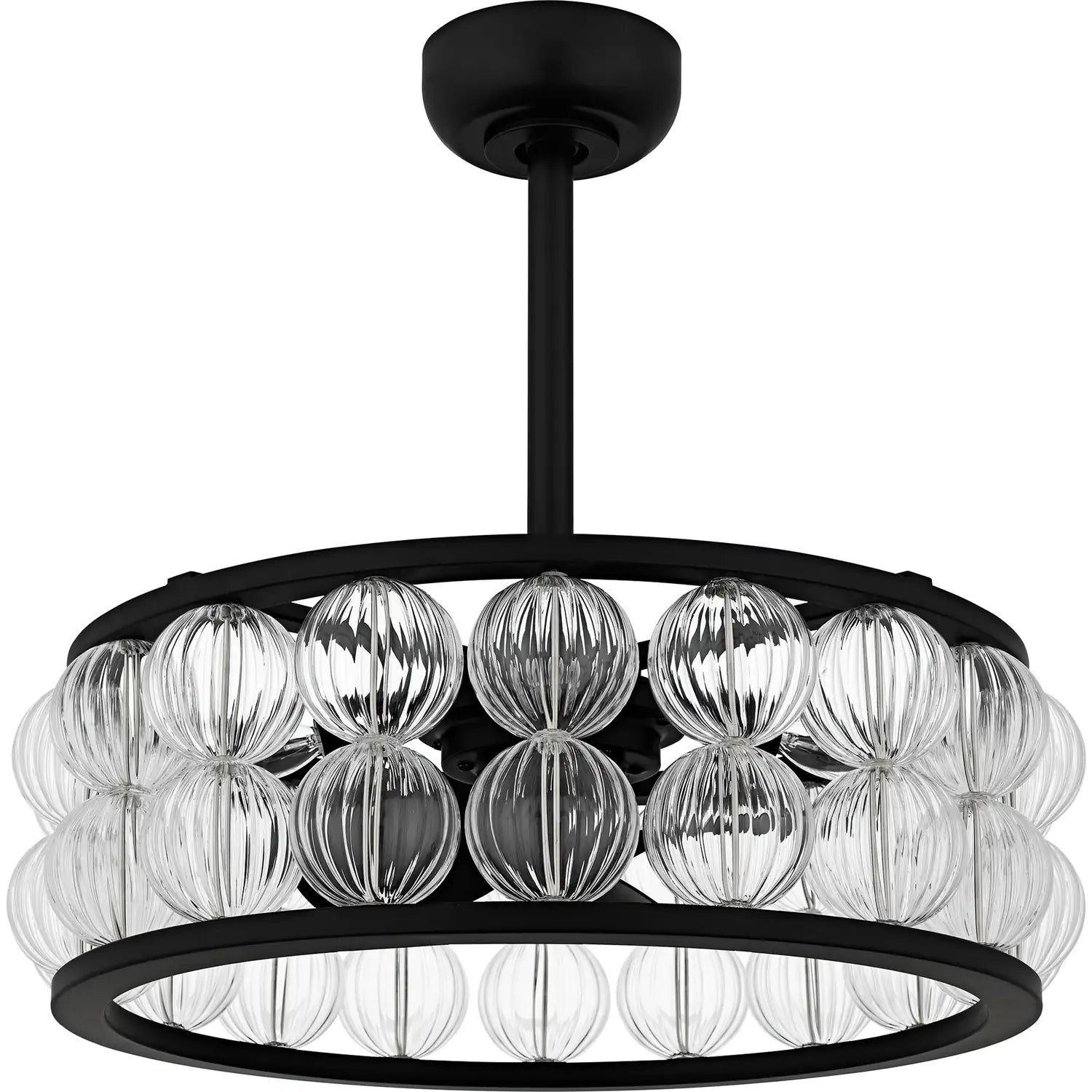 QUOIZEL, TERRAROCK FANDELIER, SEMI FLUSH MOUNT LIGHT