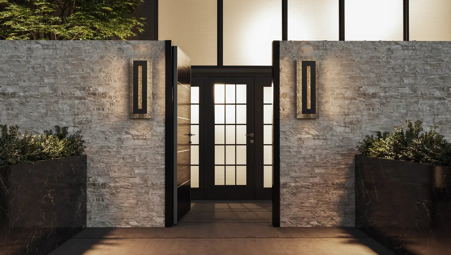 QUOIZEL, TATE OUTDOOR LANTERN, OUTDOOR WALL LIGHTS