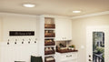 QUOIZEL, VERGE FLUSH MOUNT, FLUSH MOUNT CEILING LIGHTS