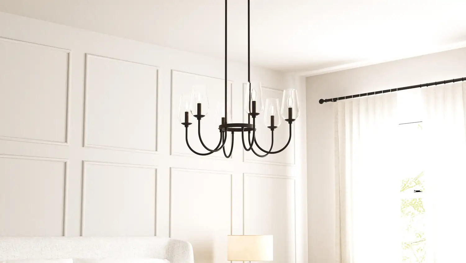 QUOIZEL, VISCOUNT CHANDELIER, CHANDELIER LIGHT