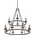 QUOIZEL, VOYAGER CHANDELIER, CHANDELIER LIGHT