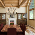 QUOIZEL, VOYAGER CHANDELIER, CHANDELIER LIGHT