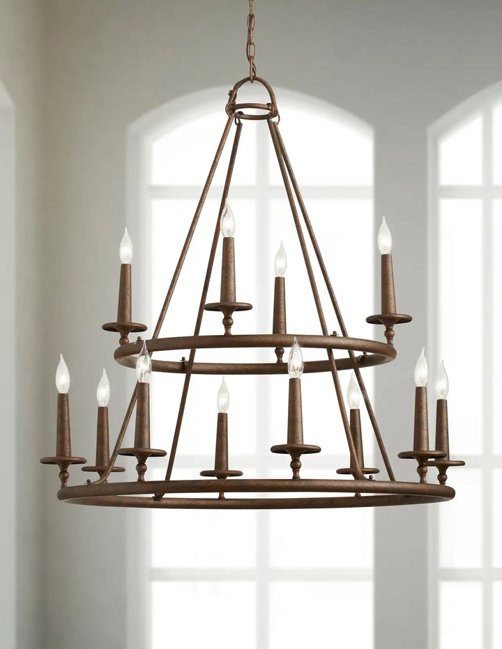 QUOIZEL, VOYAGER CHANDELIER, CHANDELIER LIGHT
