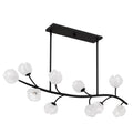 QUOIZEL, WALKER ISLAND CHANDELIER, LINEAR LIGHT