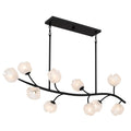 QUOIZEL, WALKER ISLAND CHANDELIER, LINEAR LIGHT
