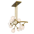 QUOIZEL, WALKER ISLAND CHANDELIER, LINEAR LIGHT