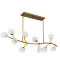 QUOIZEL, WALKER ISLAND CHANDELIER, LINEAR LIGHT