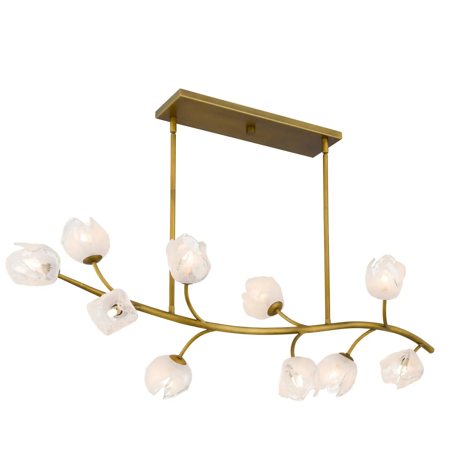 QUOIZEL, WALKER ISLAND CHANDELIER, LINEAR LIGHT