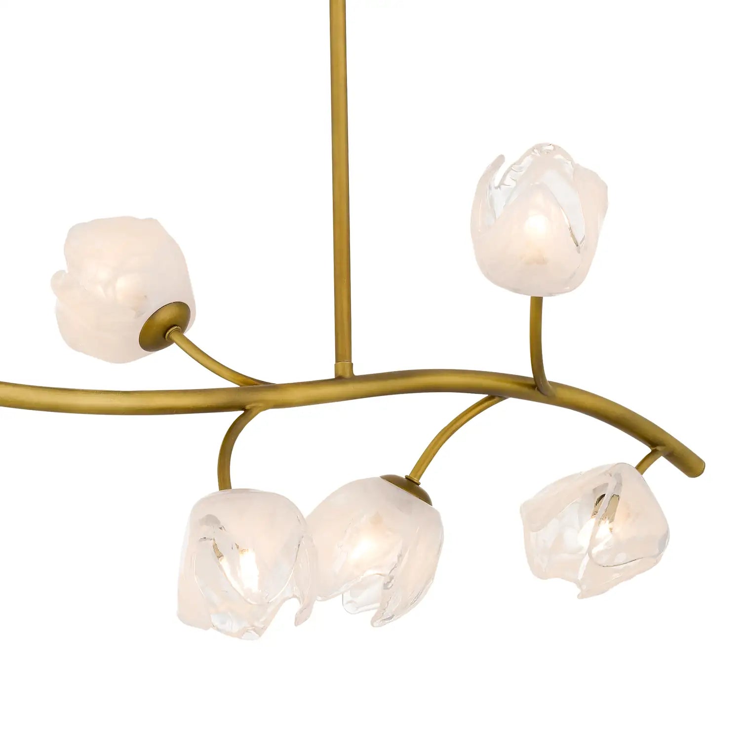 QUOIZEL, WALKER ISLAND CHANDELIER, LINEAR LIGHT