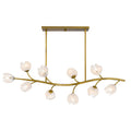 QUOIZEL, WALKER ISLAND CHANDELIER, LINEAR LIGHT