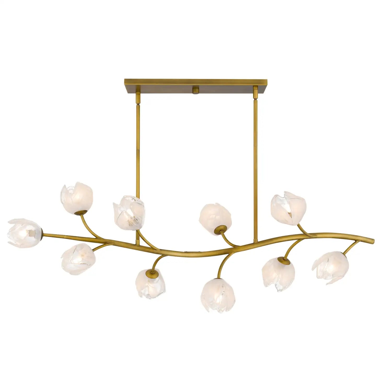 QUOIZEL, WALKER ISLAND CHANDELIER, LINEAR LIGHT