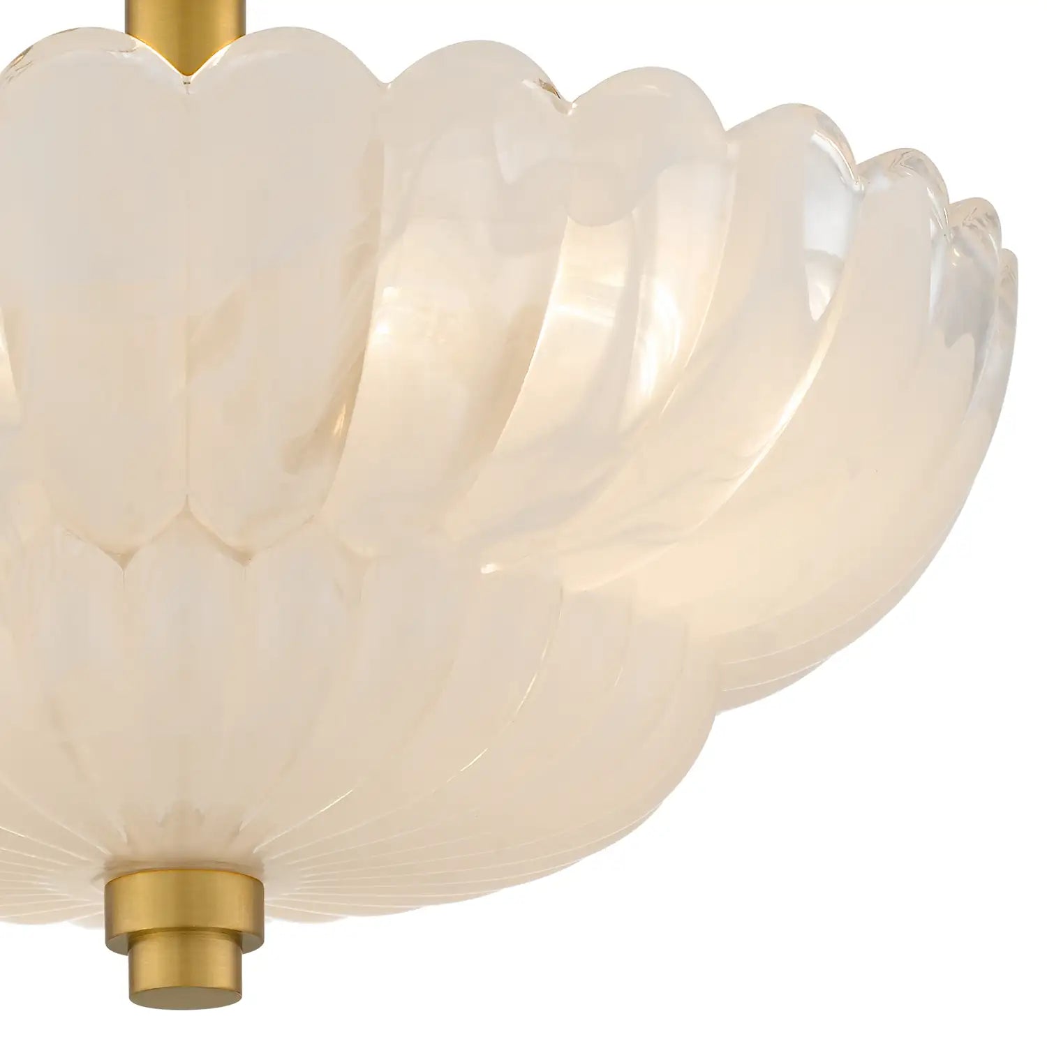 QUOIZEL, WHITECAP SEMI-FLUSH MOUNT, SEMI FLUSH MOUNT LIGHT