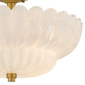 QUOIZEL, WHITECAP SEMI-FLUSH MOUNT, SEMI FLUSH MOUNT LIGHT
