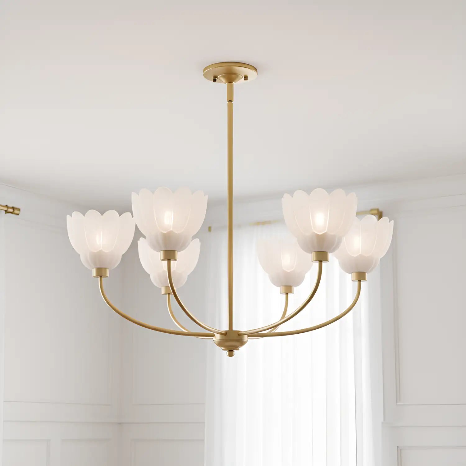 QUOIZEL, WHITECAP CHANDELIER, CHANDELIER LIGHT
