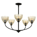 QUOIZEL, WHITECAP CHANDELIER, CHANDELIER LIGHT