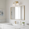 QUOIZEL, WHITECAP BATH LIGHT, BATH VANITY LIGHT