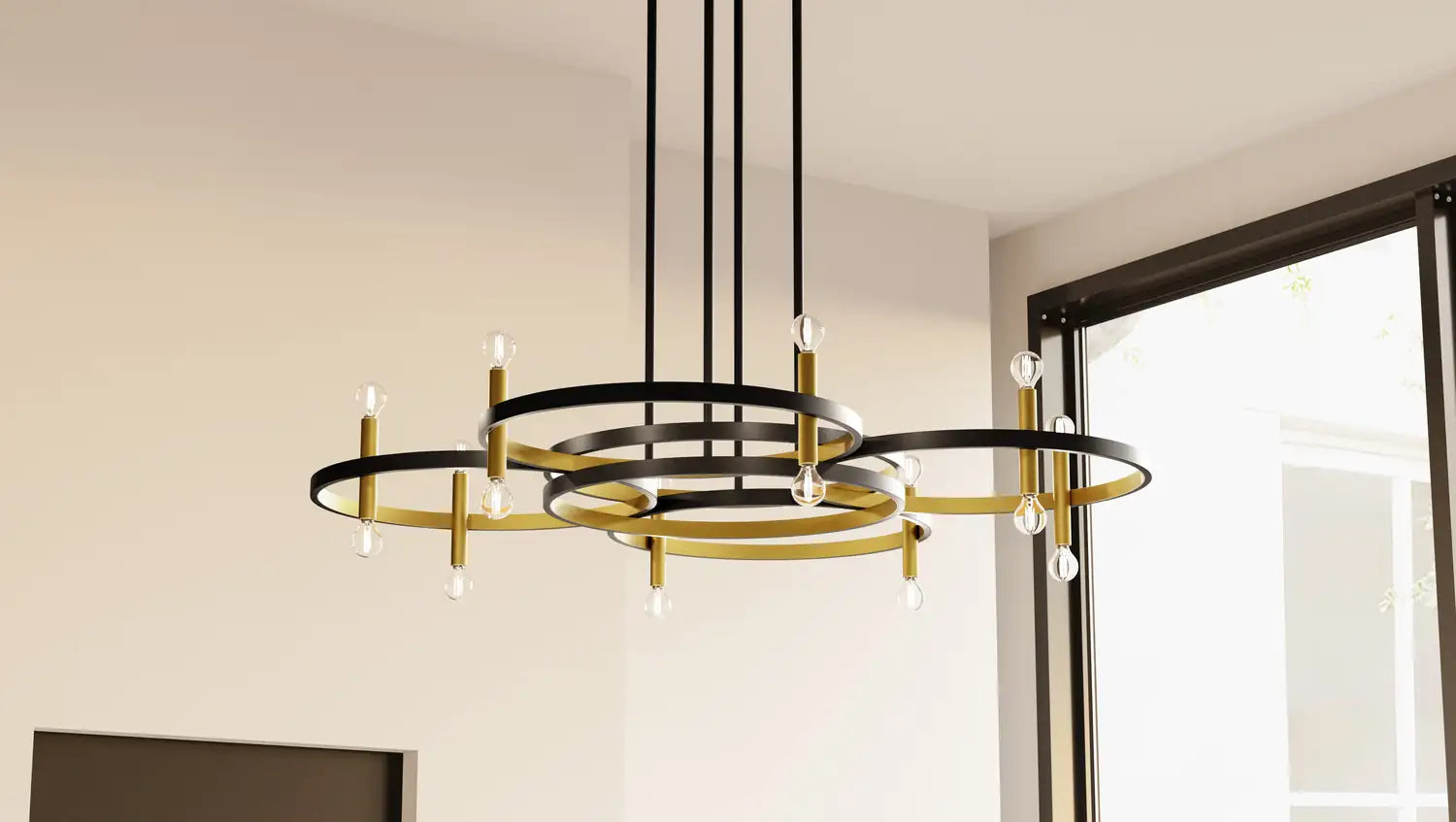 QUOIZEL, WINSLAND CHANDELIER, CHANDELIER LIGHT