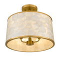 QUOIZEL, WINDLEY SEMI-FLUSH MOUNT, SEMI FLUSH MOUNT LIGHT