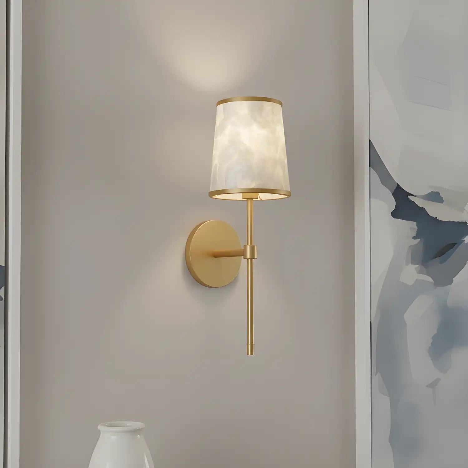 QUOIZEL, WINDLEY WALL SCONCE, WALL SCONCES