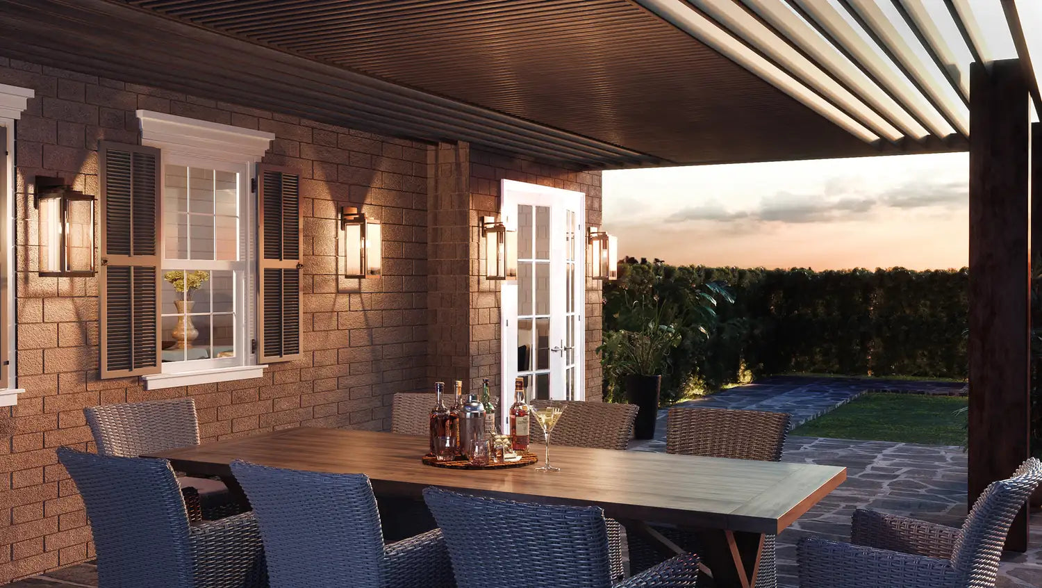 QUOIZEL, WAKEFIELD OUTDOOR LANTERN, OUTDOOR CEILING LIGHTS