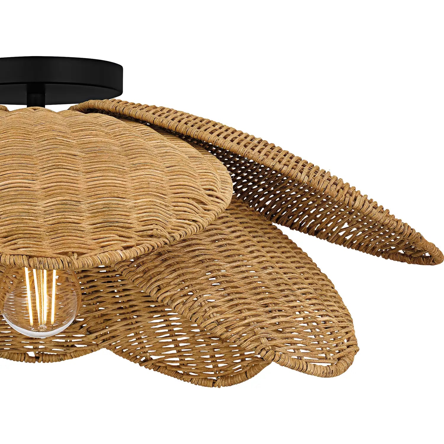 QUOIZEL, WILLA SEMI-FLUSH MOUNT, SEMI FLUSH MOUNT LIGHT