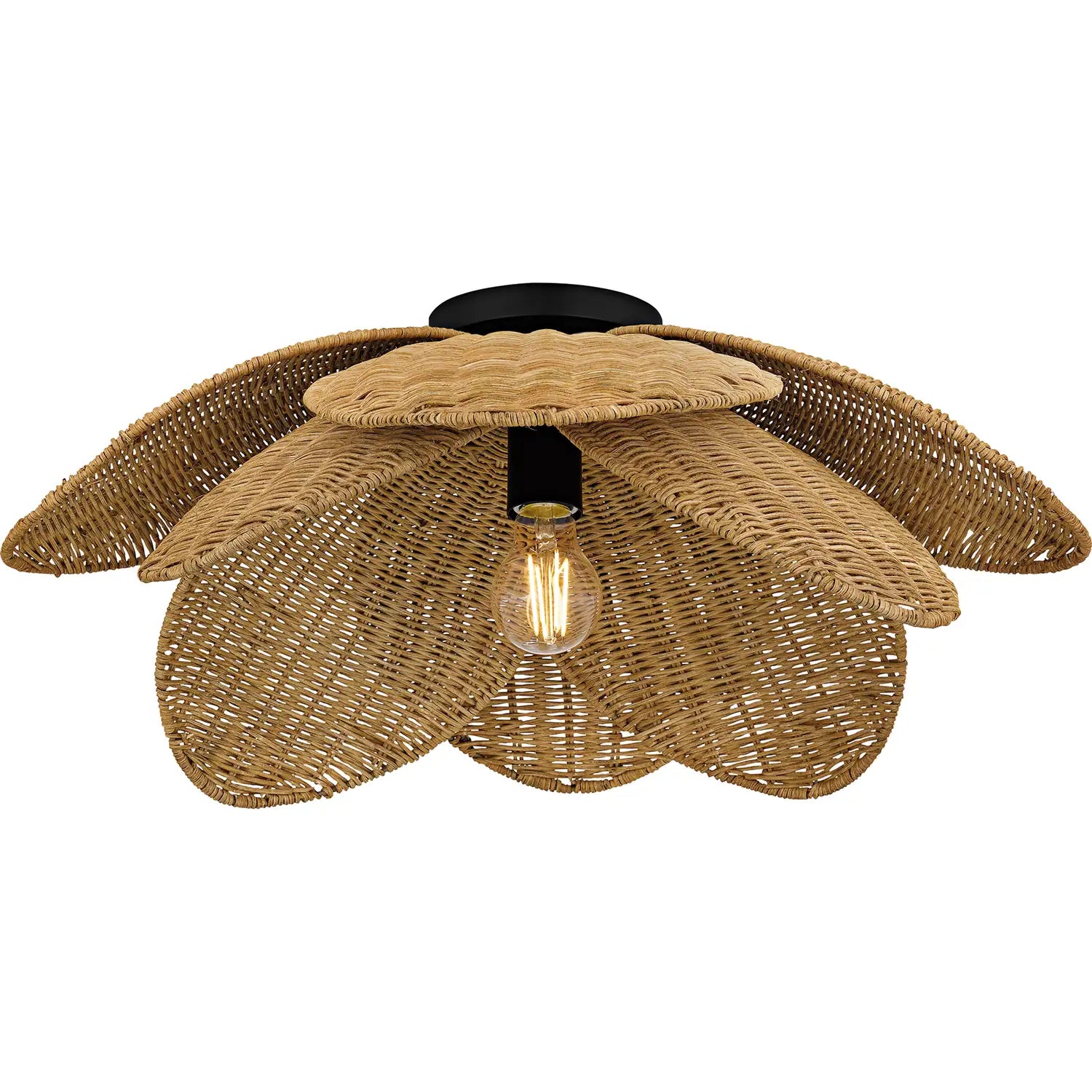 QUOIZEL, WILLA SEMI-FLUSH MOUNT, SEMI FLUSH MOUNT LIGHT