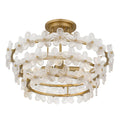 QUOIZEL, WRIGHT SEMI-FLUSH MOUNT, SEMI FLUSH MOUNT LIGHT