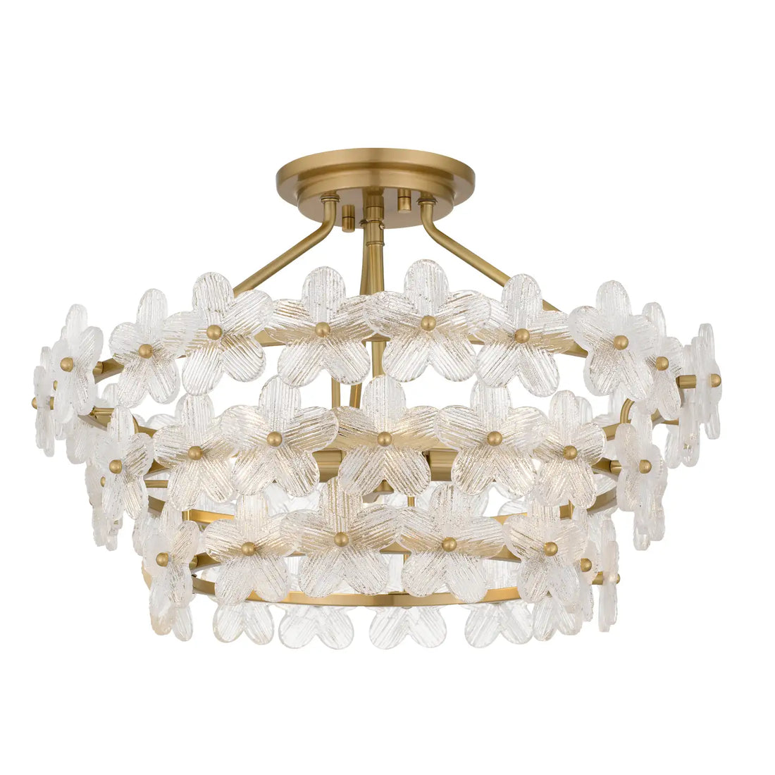 QUOIZEL, WRIGHT SEMI-FLUSH MOUNT, SEMI FLUSH MOUNT LIGHT