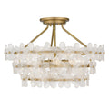 QUOIZEL, WRIGHT SEMI-FLUSH MOUNT, SEMI FLUSH MOUNT LIGHT