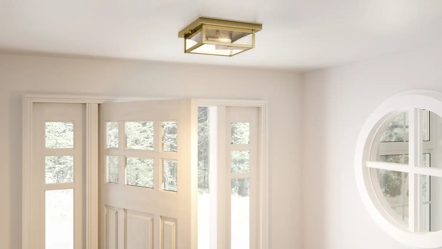 QUOIZEL, WESTOVER FLUSH MOUNT, FLUSH MOUNT CEILING LIGHTS