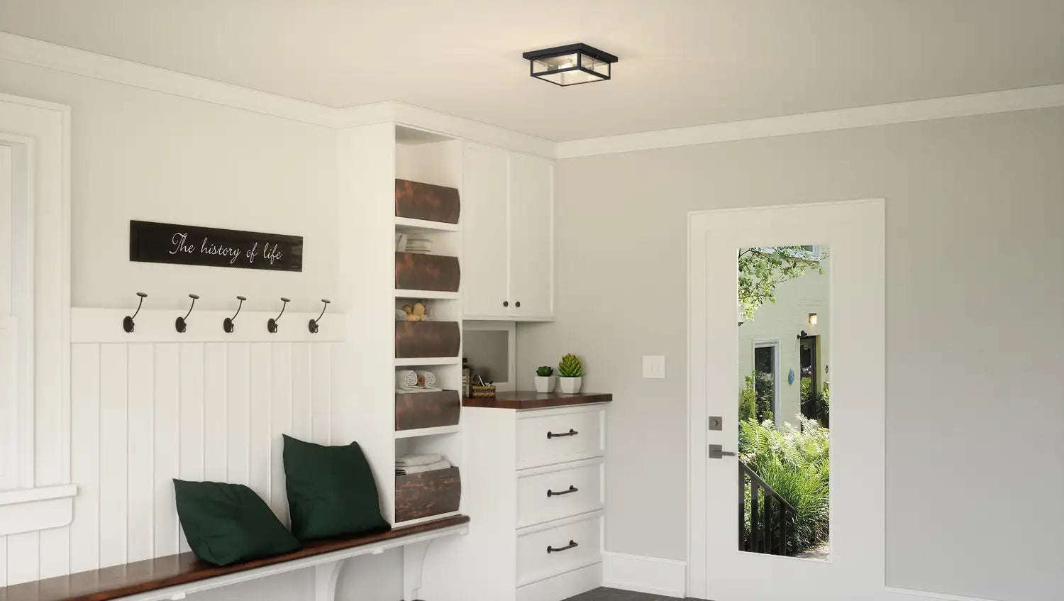 QUOIZEL, WESTOVER FLUSH MOUNT, FLUSH MOUNT CEILING LIGHTS