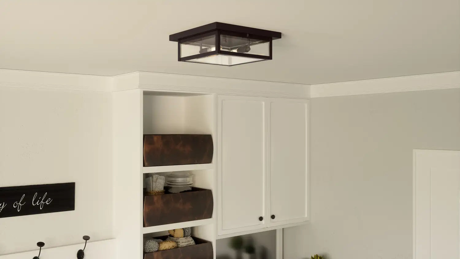 QUOIZEL, WESTOVER FLUSH MOUNT, FLUSH MOUNT CEILING LIGHTS