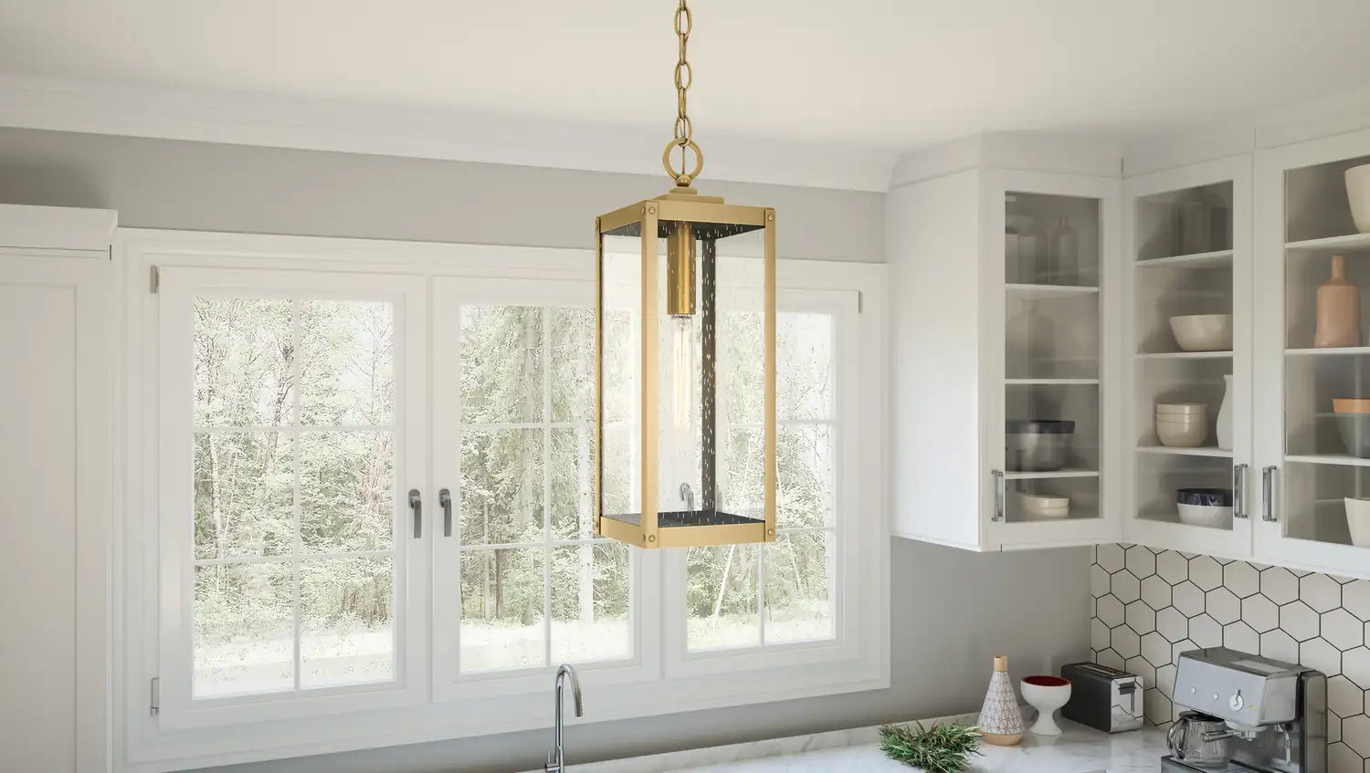 QUOIZEL, WESTOVER PENDANT, PENDANT LIGHT