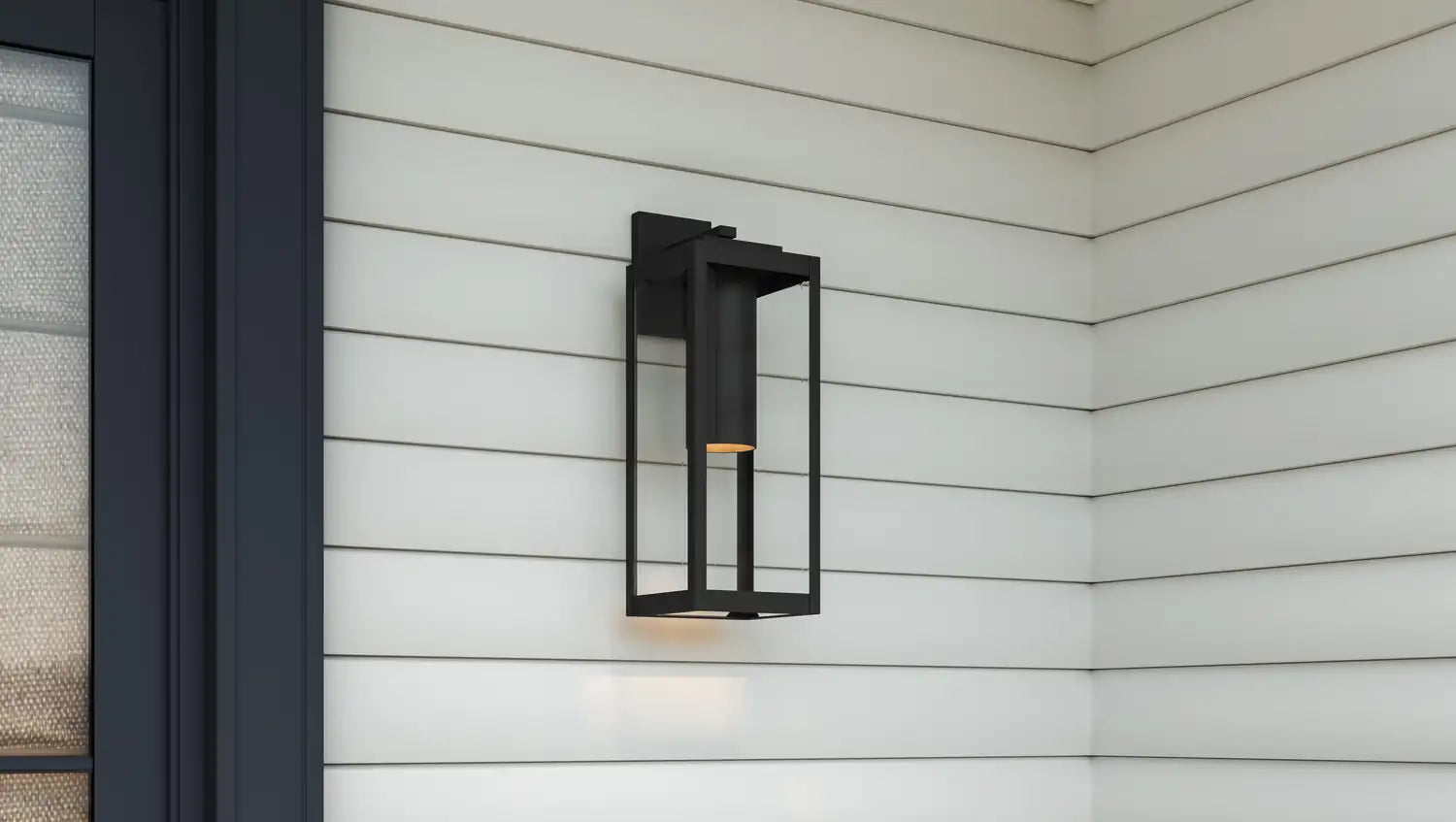 QUOIZEL, WESTOVER OUTDOOR LANTERN DARK SKY, OUTDOOR WALL LIGHTS