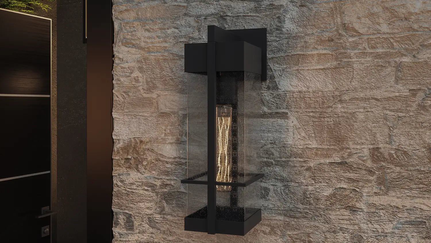 QUOIZEL, WYNN OUTDOOR LANTERN, OUTDOOR WALL LIGHTS