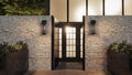 QUOIZEL, WYNN OUTDOOR LANTERN, OUTDOOR WALL LIGHTS
