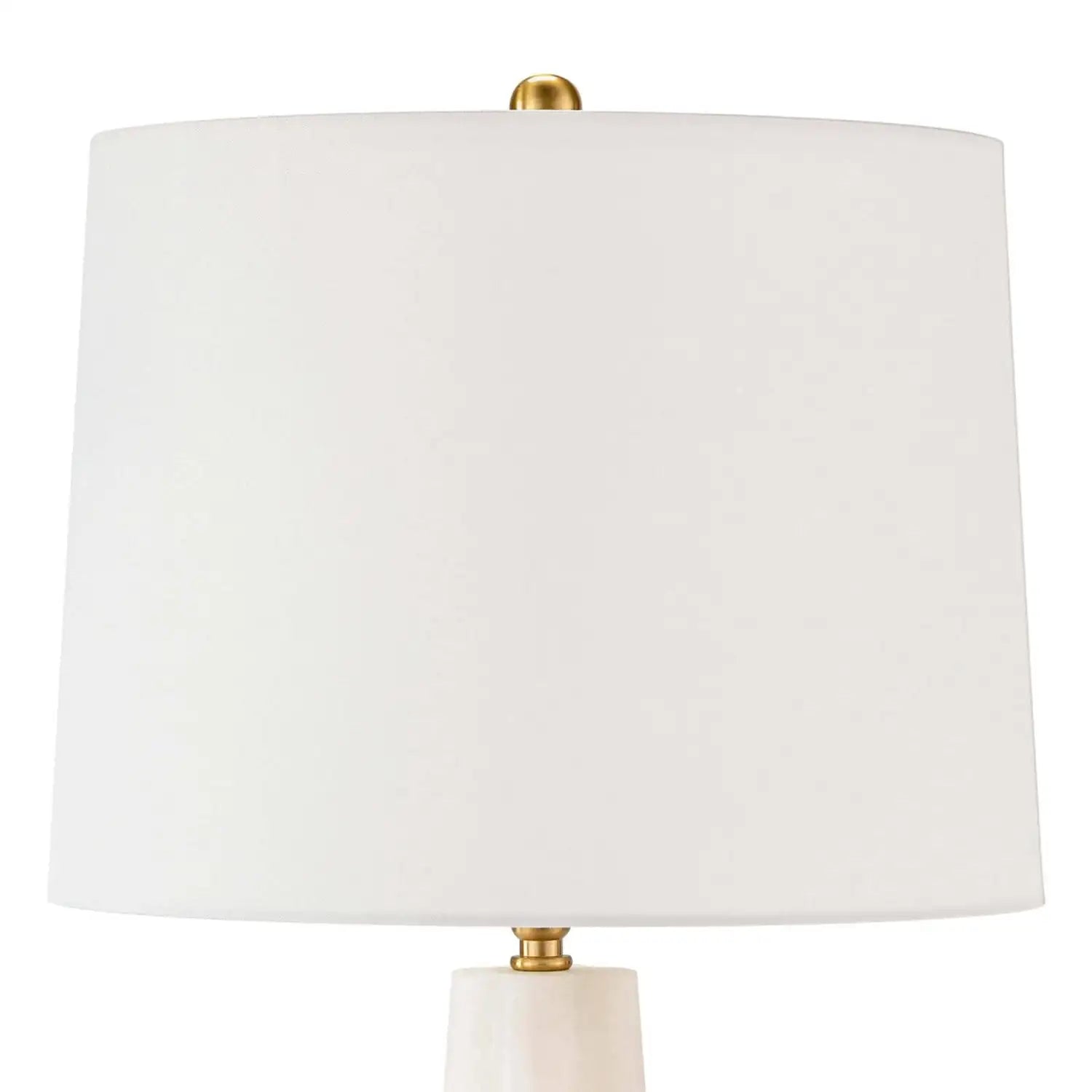Regina Andrew, QUATREFOIL ALABASTER TABLE LAMP, TABLE LAMPS