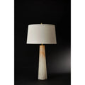 Regina Andrew, QUATREFOIL ALABASTER TABLE LAMP, TABLE LAMPS