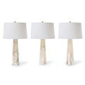 Regina Andrew, QUATREFOIL ALABASTER TABLE LAMP, TABLE LAMPS