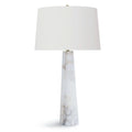Regina Andrew, QUATREFOIL ALABASTER TABLE LAMP, TABLE LAMPS