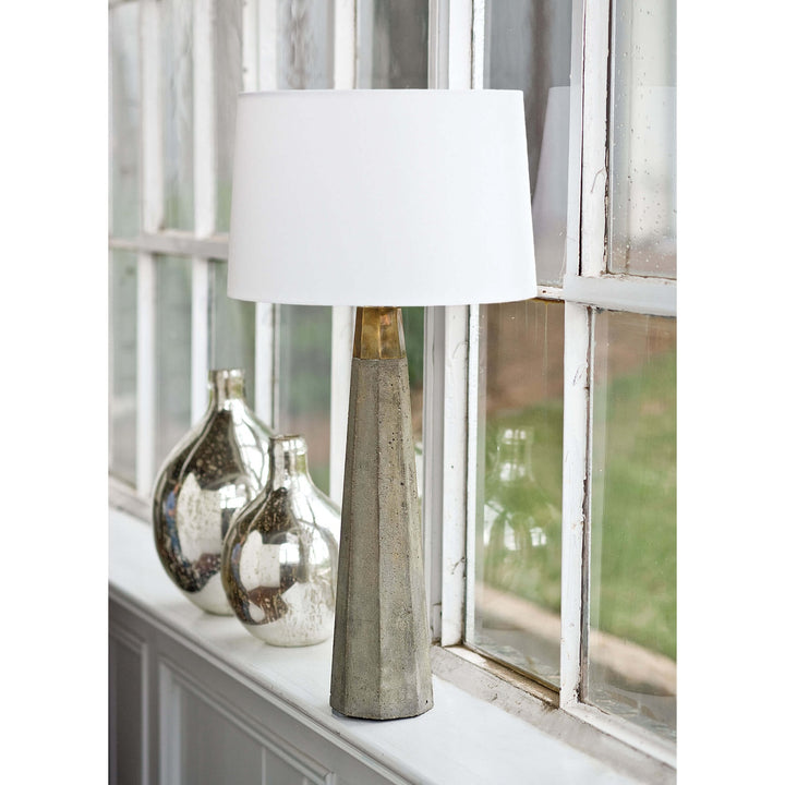 Regina Andrew, BERETTA CONCRETE TABLE LAMP, TABLE LAMPS