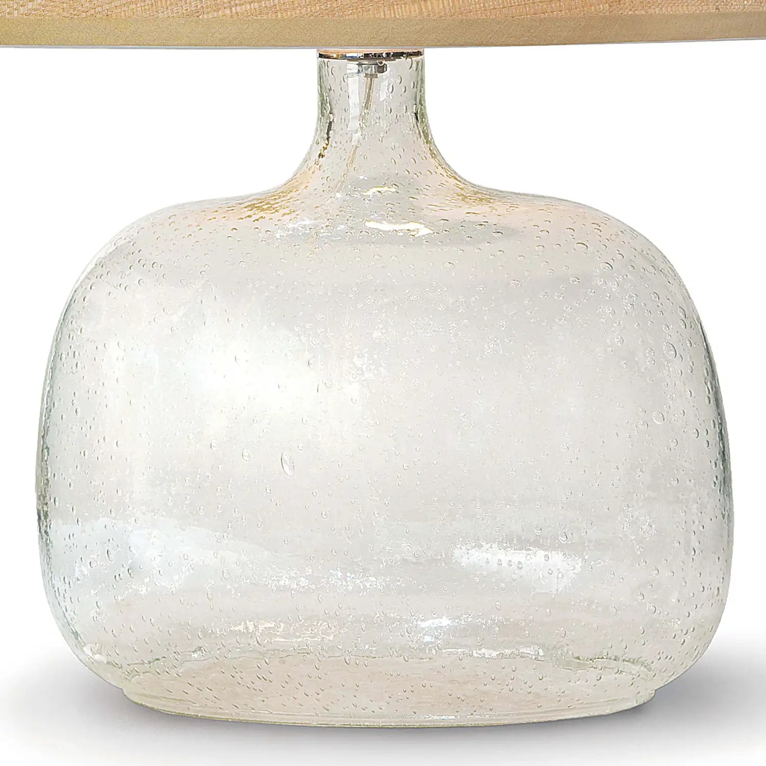 Regina Andrew, SEEDED OVAL GLASS TABLE LAMP, TABLE LAMPS