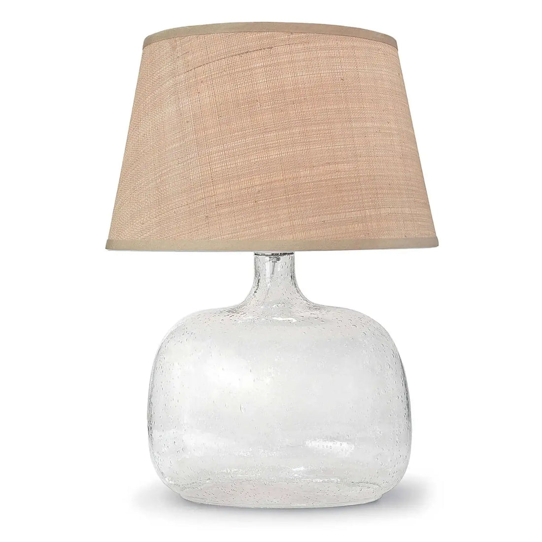 Regina Andrew, SEEDED OVAL GLASS TABLE LAMP, TABLE LAMPS