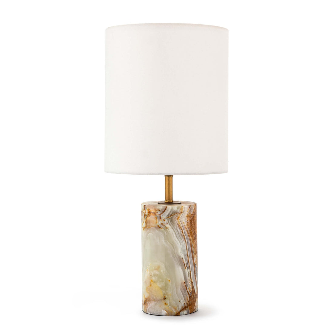 REGINA ANDREW JADE AND CYLINDER LAMP - Table