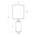 Regina Andrew, JADE AND CYLINDER LAMP, TABLE LAMPS