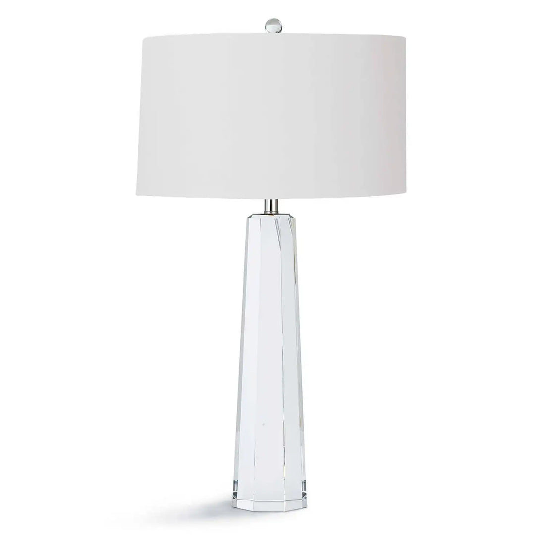 Regina Andrew, TAPERED HEX CRYSTAL TABLE LAMP, TABLE LAMPS
