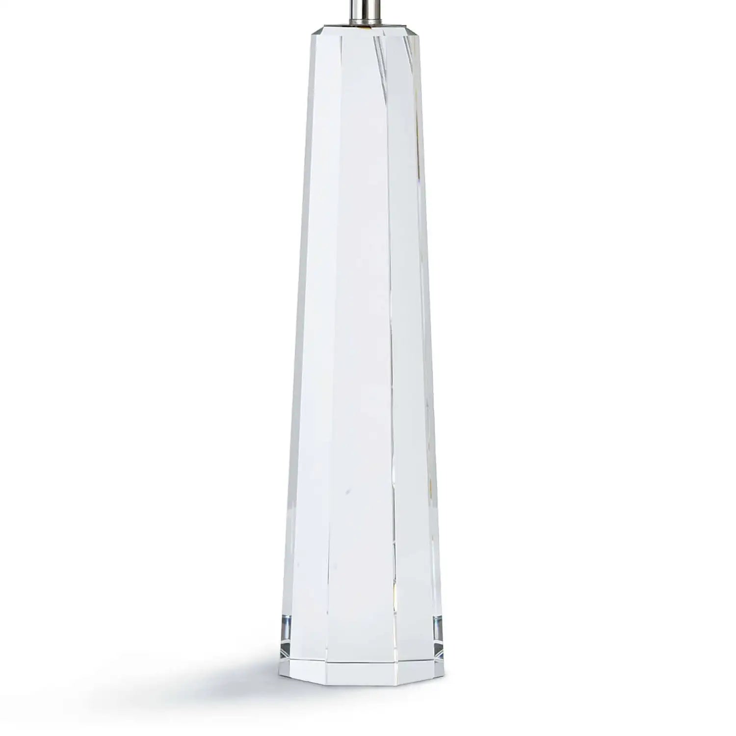 Regina Andrew, TAPERED HEX CRYSTAL TABLE LAMP, TABLE LAMPS