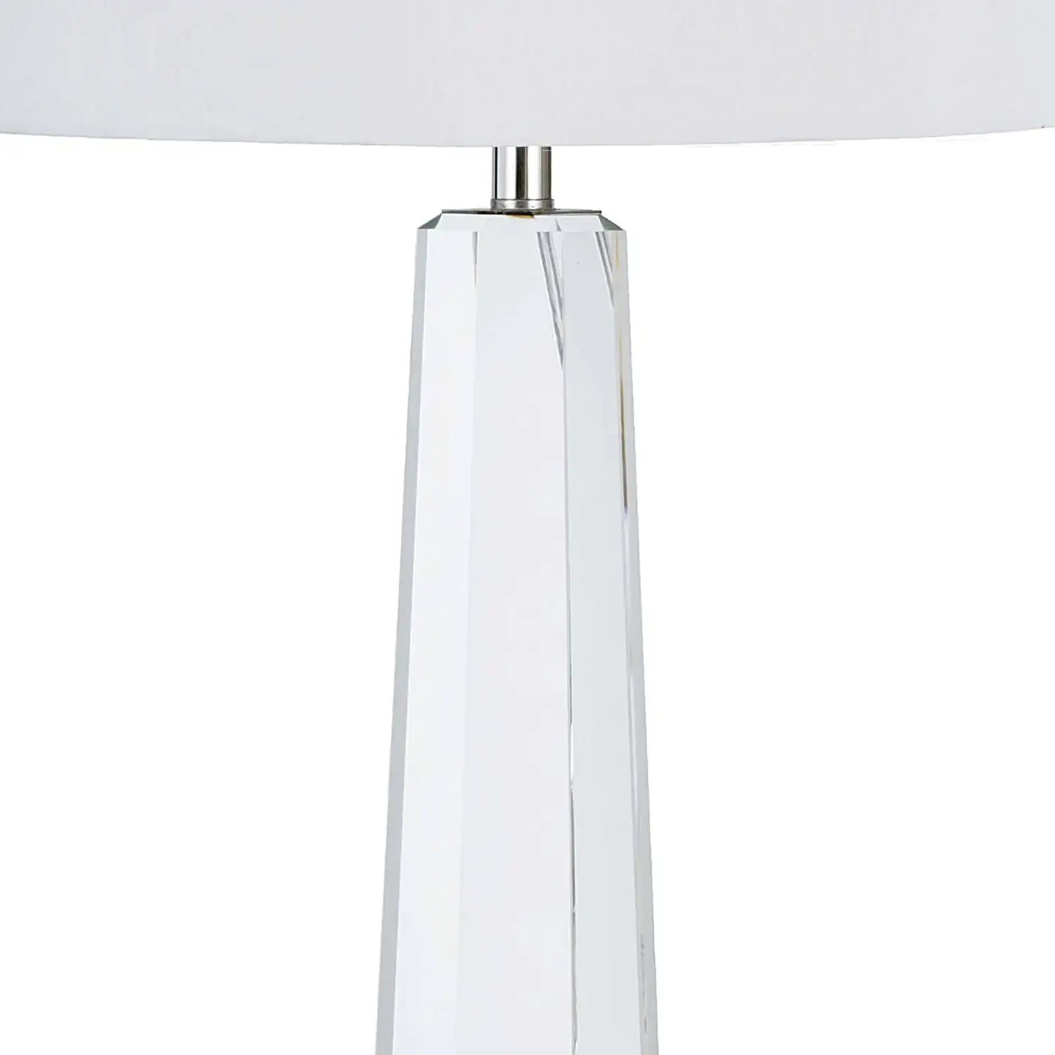 Regina Andrew, TAPERED HEX CRYSTAL TABLE LAMP, TABLE LAMPS